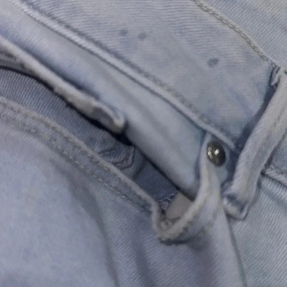 Paige Cindy Crop Light Wash Kokomo Live Hem Jeans Size 31 - Picture 12 of 12